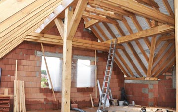 Mead End attic trusses